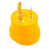 Camco 30 Amp Power Grip Generator Adapter - 3 Prong