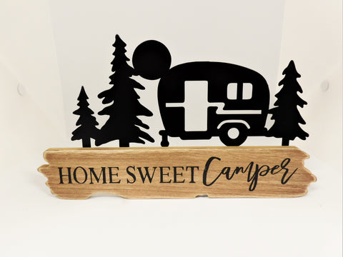 Home Sweet Camper Sign