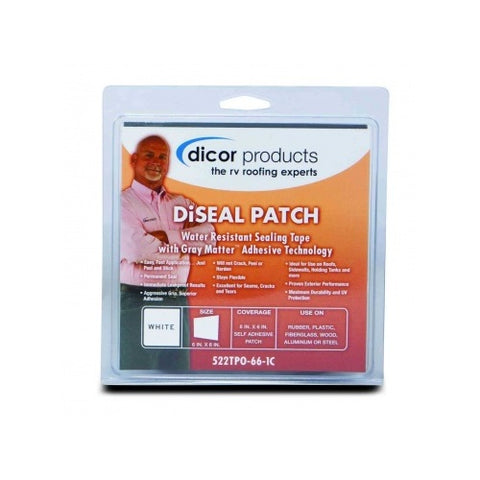 Dicor DiSeal Sealing Tape - WHT - 4x4