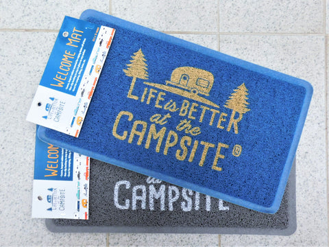 Life is better RV Welcome Mat